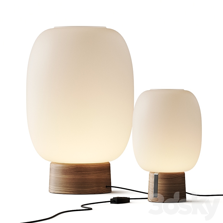 Prandina Santachiara Table Lamps 3DS Max Model - thumbnail 1