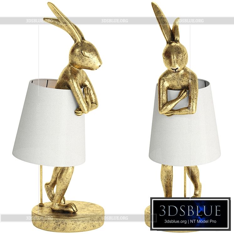 Rabbit Lamp 3DS Max - thumbnail 3