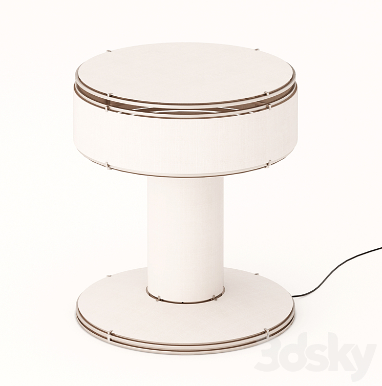 reading lamps in the style Gatsby 3DS Max - thumbnail 1