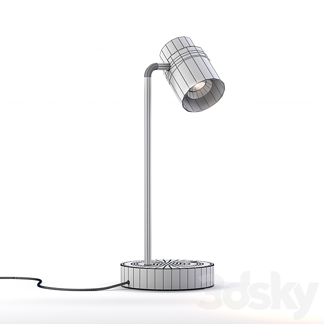 Reel t table lamp 3DSMax File - thumbnail 4