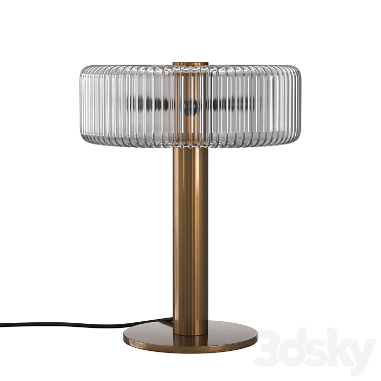 Renato Table Lamp 3DS Max Model - thumbnail 1