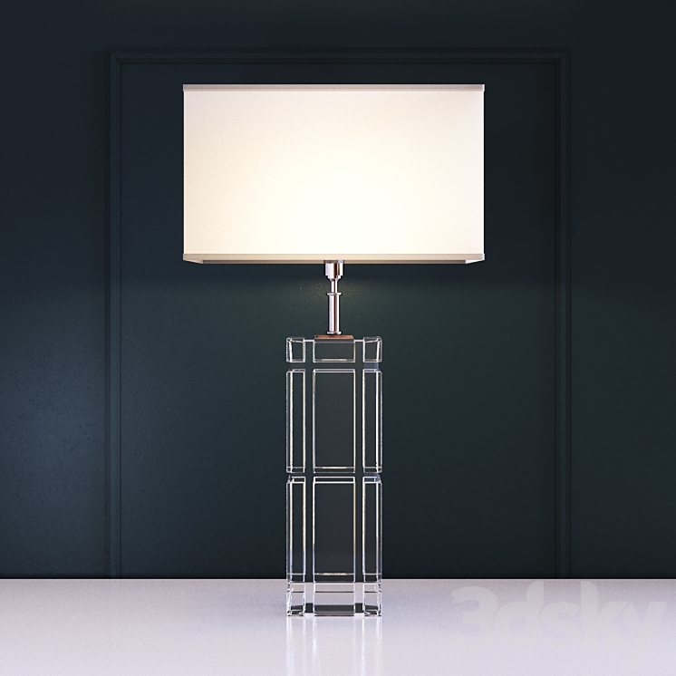 RH Lorring Table Lamp – Tall 3DS Max - thumbnail 1