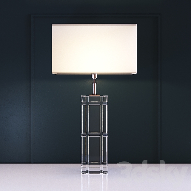 RH Lorring Table Lamp – Tall 3DSMax File - thumbnail 1