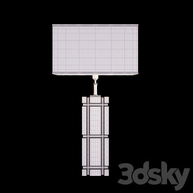 RH Lorring Table Lamp – Tall 3DSMax File - thumbnail 2