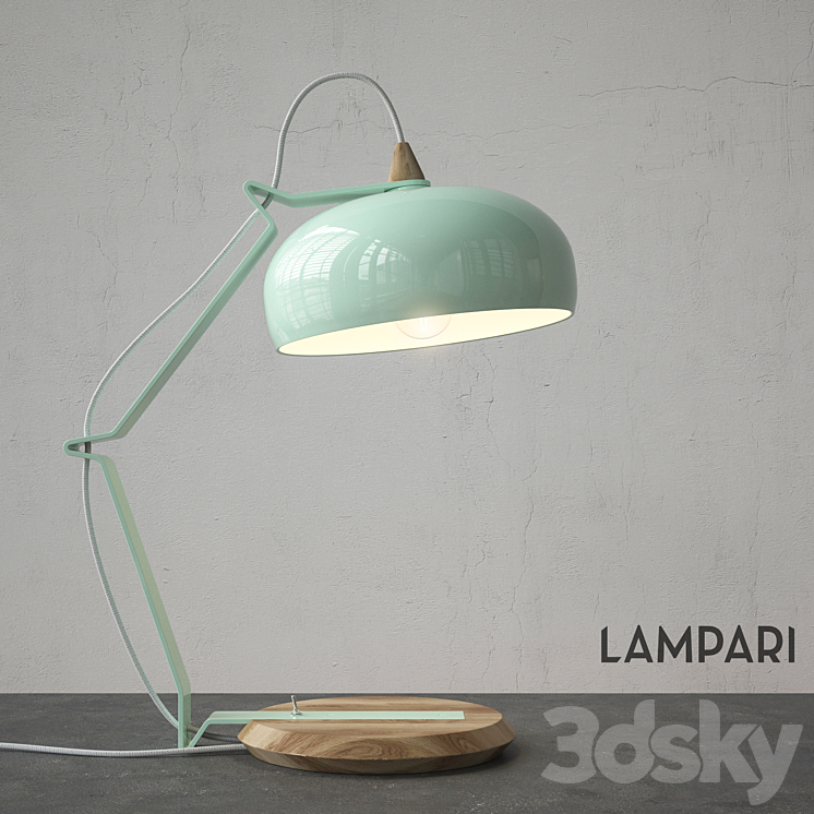 Rhoda Lamp 3DS Max - thumbnail 1