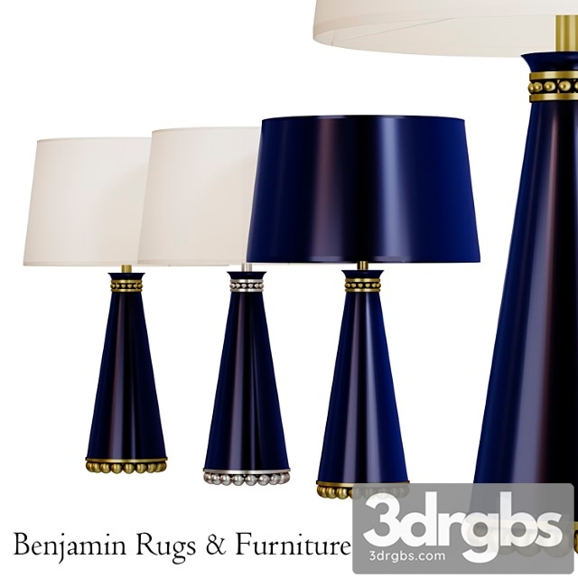 Robert abbey pearl table lamp.2 3dsmax Download - thumbnail 1