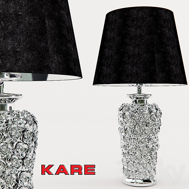 Rose Multi Table Lamp by Kare Design 3DSMax File - thumbnail 1