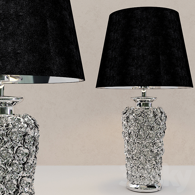 Rose Multi Table Lamp by Kare Design 3DSMax File - thumbnail 2