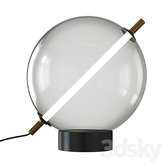 Rossini Illuminazione Terraza martini table lamp 3DSMax File - thumbnail 1