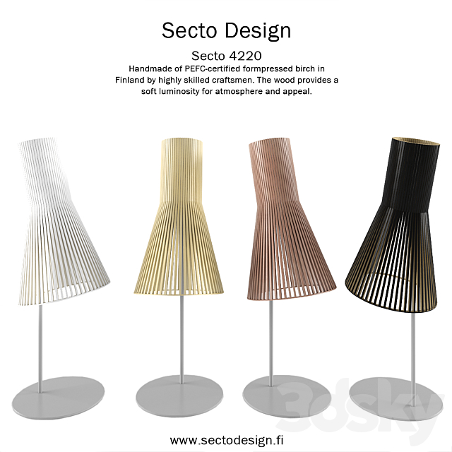 Secto Design. Secto 4220 3DSMax File - thumbnail 1