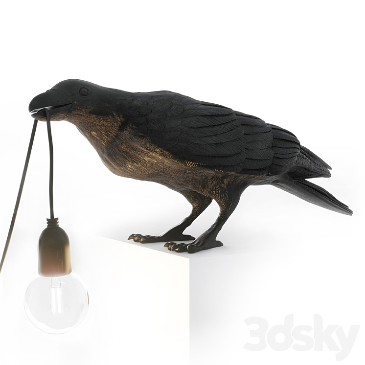 Seletti bird 3DS Max - thumbnail 1