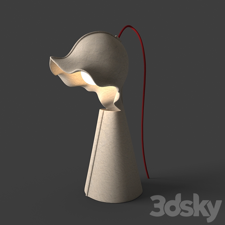 SELETTI EGG OF CULUMBUS TABLE LAMP 3DS Max - thumbnail 1