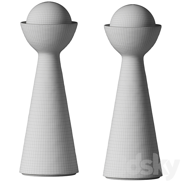 Seneca Table Lamp – In common with 3DSMax File - thumbnail 3