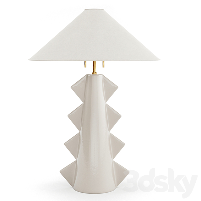 Senso Large Table Lamp 3DS Max Model - thumbnail 2