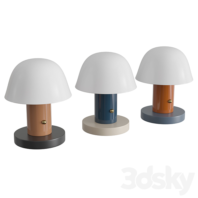 Setago JH27 Table Lamp 3DSMax File - thumbnail 1