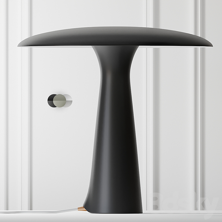 Shelter Table Lamp EU by Norman Copenhagen 3 Colors 3DS Max - thumbnail 1