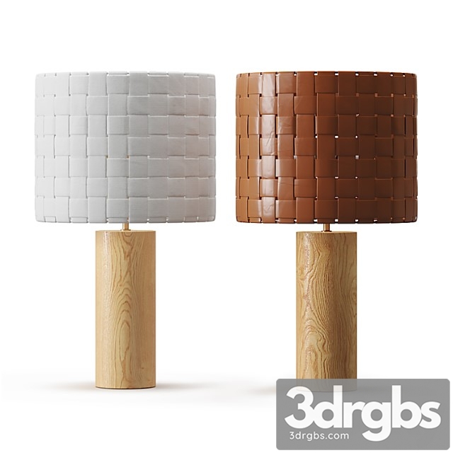 Shinola parker wood table lamp - thumbnail 1