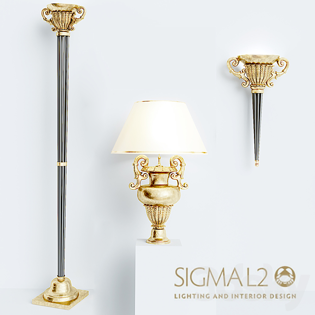 SIGMA L2 Medicea collection 3DSMax File - thumbnail 1