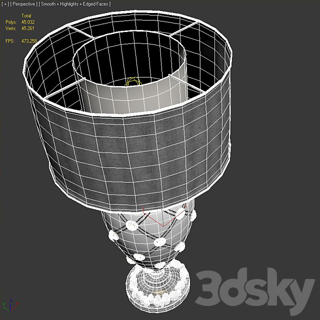 Sigma l2 new table lamp 3DS Max Model - thumbnail 2