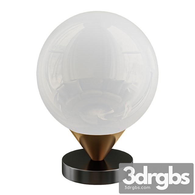 Simple Table Lamp 1 3dsmax Download - thumbnail 1