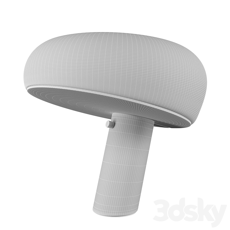 Snoopy Table Lamp 3DS Max - thumbnail 2