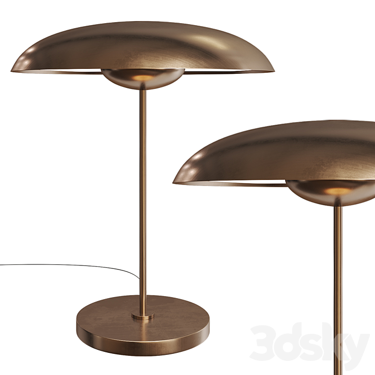 Solstice Ore Table Lamp by Eva Menz 3DS Max Model - thumbnail 1