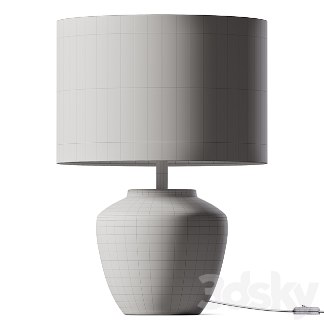 Southwold Table Lamp Small 3DS Max Model - thumbnail 2