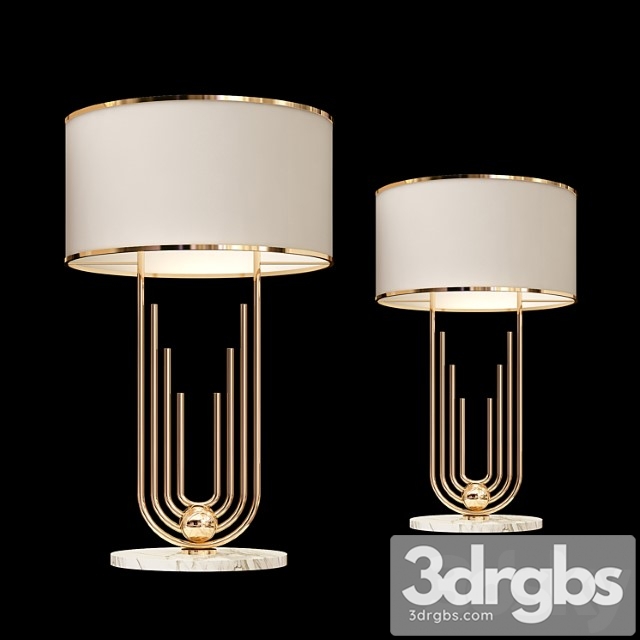 Table Lamp 05 3dsmax Download - thumbnail 1