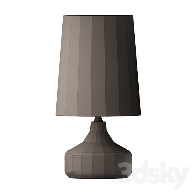 Table Lamp 2 3DS Max Model - thumbnail 2