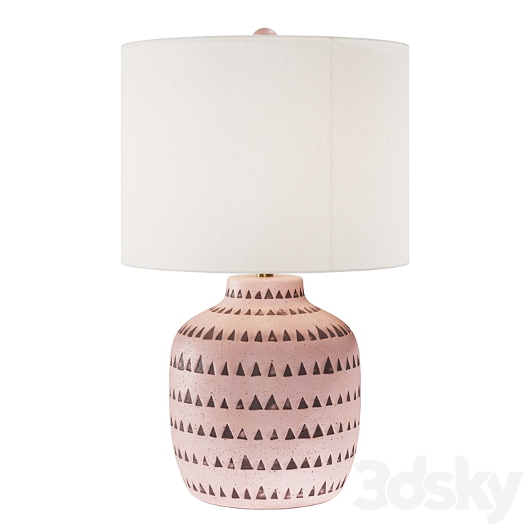 Table lamp 3DS Max Model - thumbnail 1