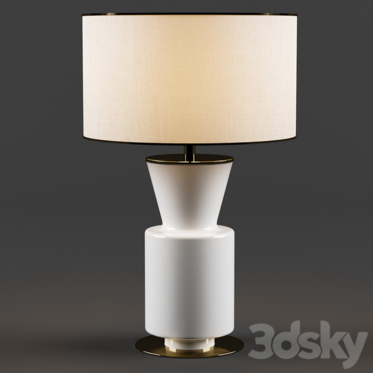 TABLE LAMP 3DS Max - thumbnail 1