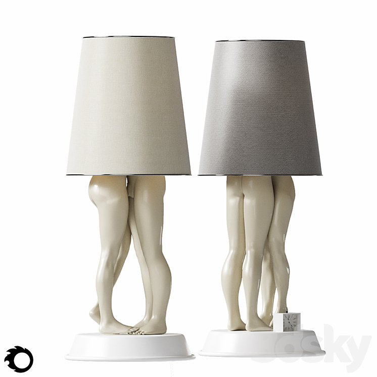 table lamp 3DS Max - thumbnail 1