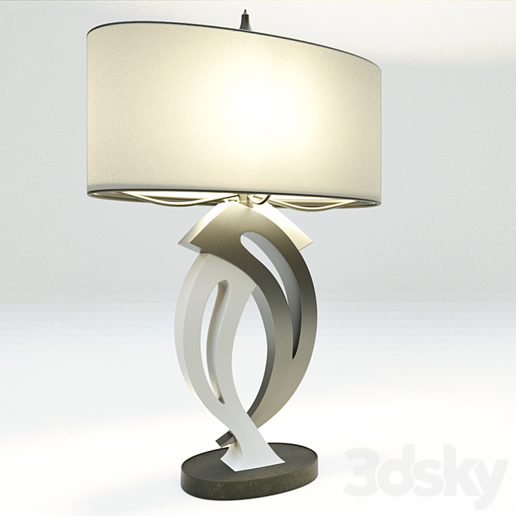 Table lamp 3DS Max - thumbnail 1