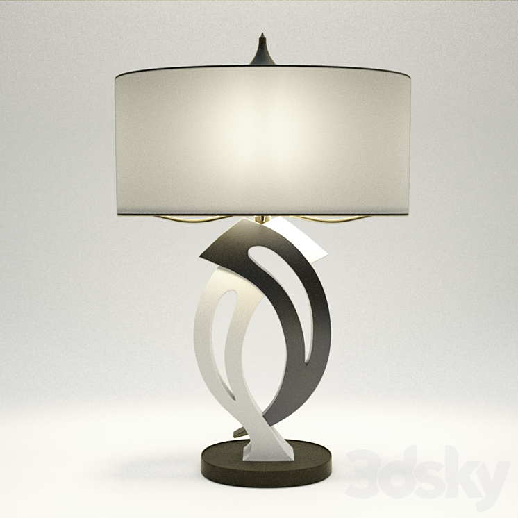 Table lamp 3DS Max - thumbnail 2