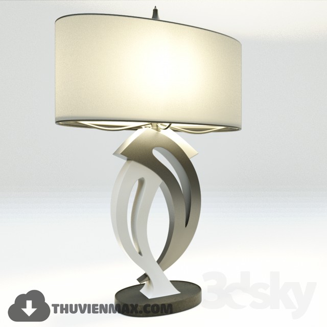 Table lamp 3DS Max - thumbnail 3