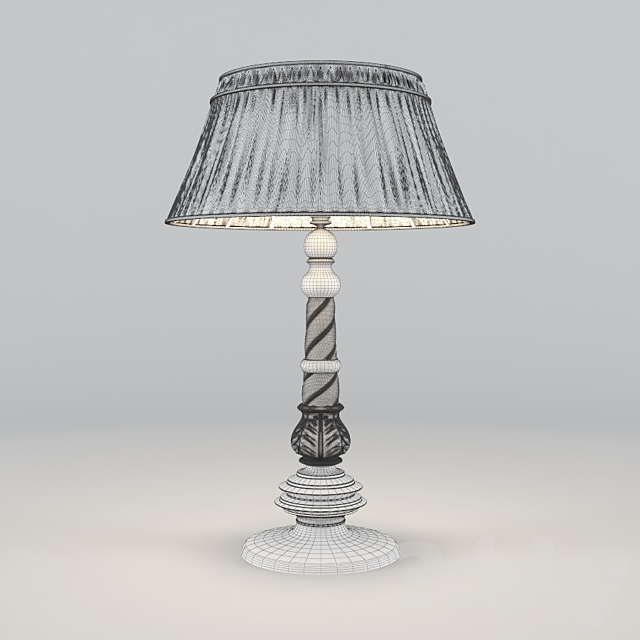 Table lamp 3DS Max Model - thumbnail 2