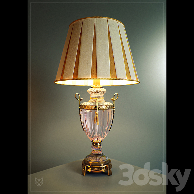 table lamp 3DSMax File - thumbnail 2