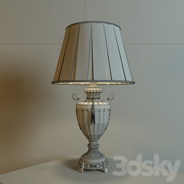 table lamp 3DSMax File - thumbnail 4