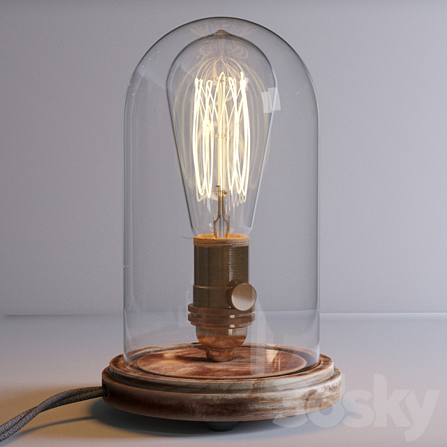 Table lamp 3DSMax File - thumbnail 1