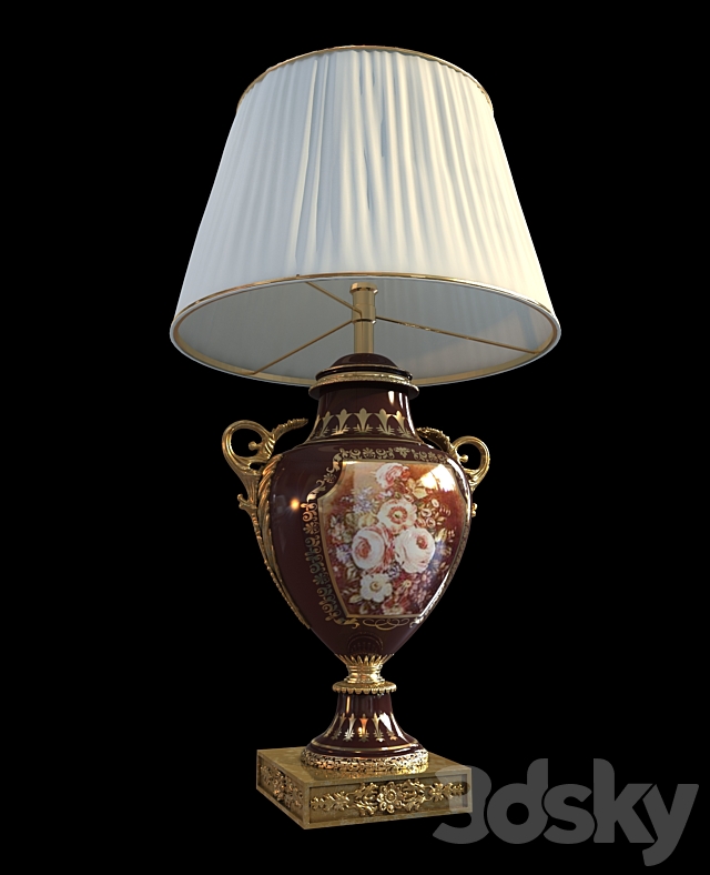 table lamp 3DSMax File - thumbnail 1