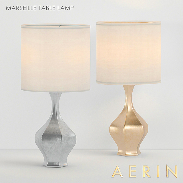 Table lamp Aerin Marseille 3DSMax File - thumbnail 1