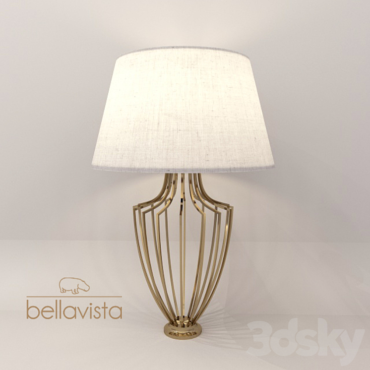 Table lamp Amelie Bellavista 2014 L-06-A 3DS Max - thumbnail 1