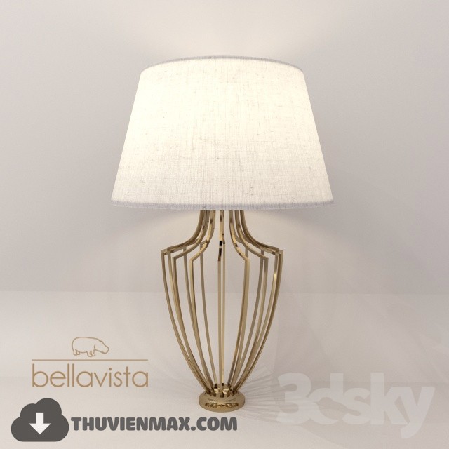 Table lamp Amelie Bellavista 2014 L-06-A 3DS Max - thumbnail 3