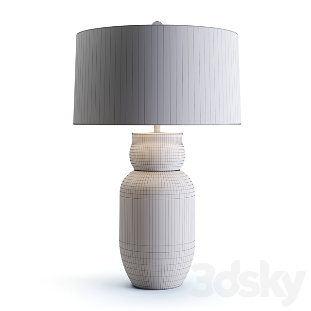 Table lamp Ansley Lamp 45089-849 3DS Max Model - thumbnail 2