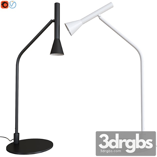 Table lamp aromas lyb s1274 negro mate - thumbnail 1