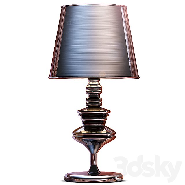 Table lamp Art Deco 3ds Max - thumbnail 1