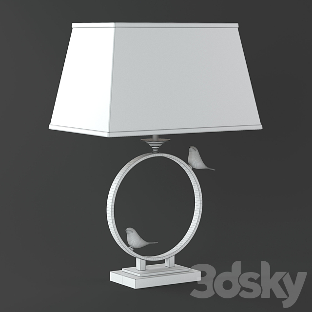 Table lamp Arte Lamp Rizzi A2230LT-1PB 3DS Max Model - thumbnail 3