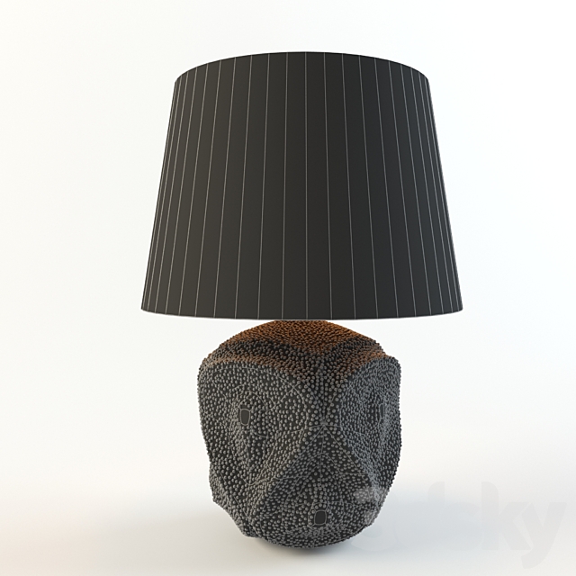 Table Lamp Arteriors Baroque Lamp 3DSMax File - thumbnail 2