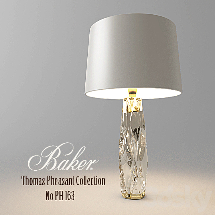 Table lamp Baker PH163 3DS Max - thumbnail 1