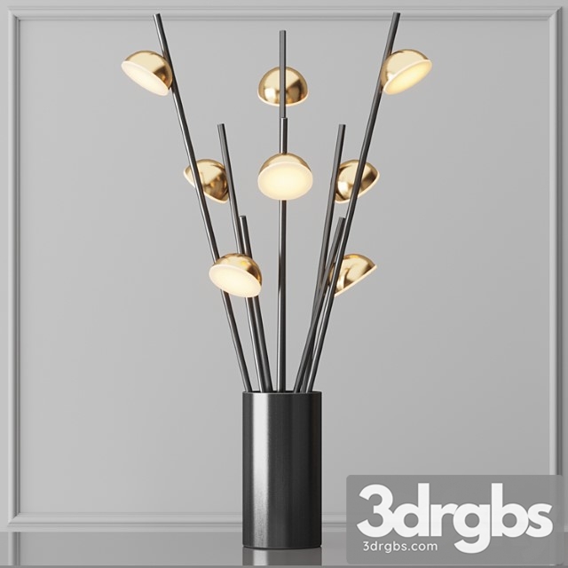 Table lamp bloom vertical - thumbnail 1